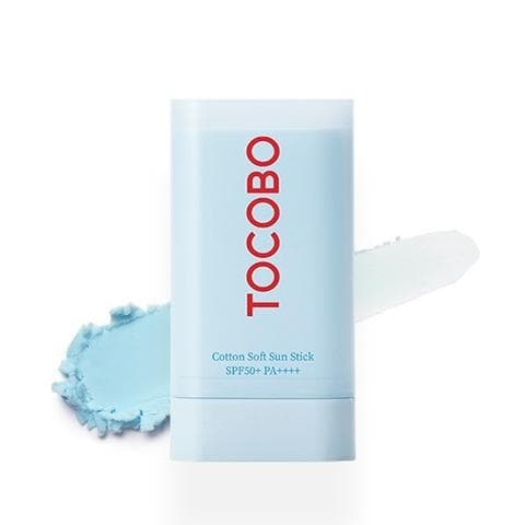 Солнцезащитный стик Tocobo COTTON SOFT SUN STICK SPF50+ PA++++