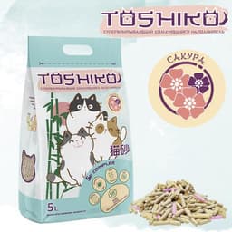Toshiko Сакура комкующийся наполнитель древесный