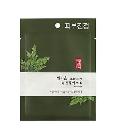 Тканевая маска ILLIYOON с полынью Mugwort Calming Mask