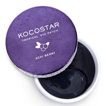 Гидрогелевые патчи для глаз Kocostar Трапеции, ягоды асаи