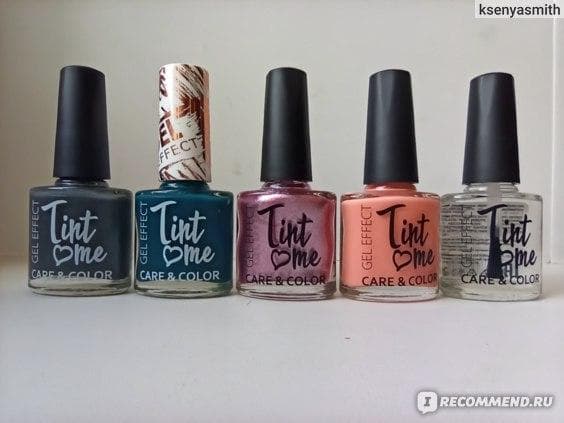 Tint Me лак для ногтей