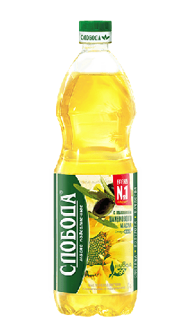 Масло подсолнечное "Слобода"