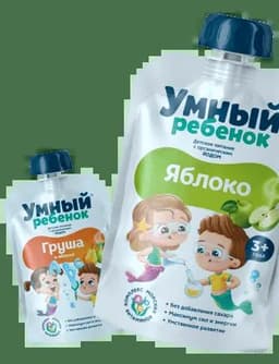 Детское пюре с водорослями "Умный ребенок"