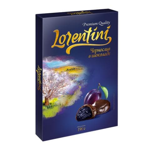 Конфеты Lorentini "Чернослив в шоколаде"
