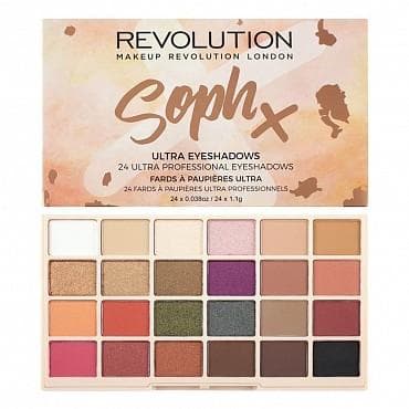Палетка теней MAKEUP REVOLUTION SophX Ultra Eyeshadows
