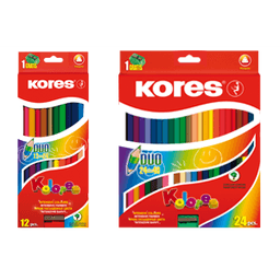 Цветные карандаши Kores серия Kolores Duo
