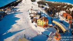 Горнолыжный комплекс "Шерегеш", Кемеровская обл, Россия