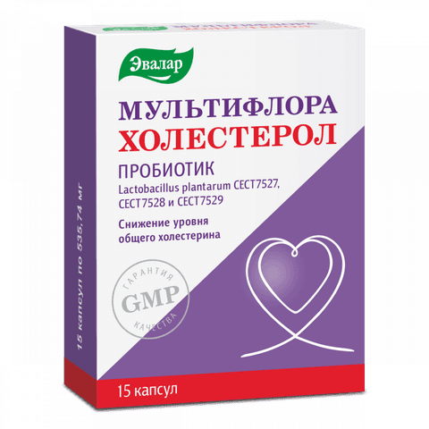Мультифлора Холестерол Эвалар