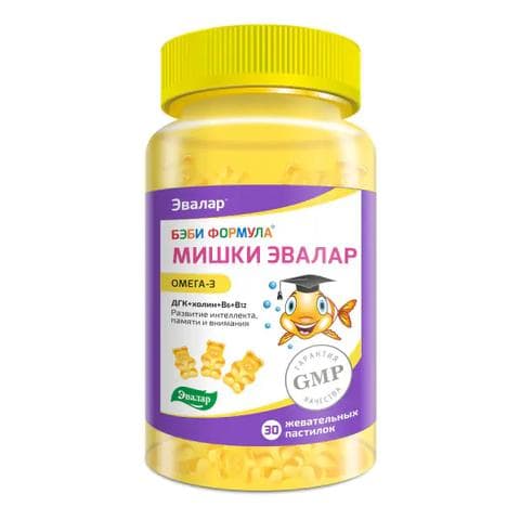 Бэби формула Мишки Омега Эвалар