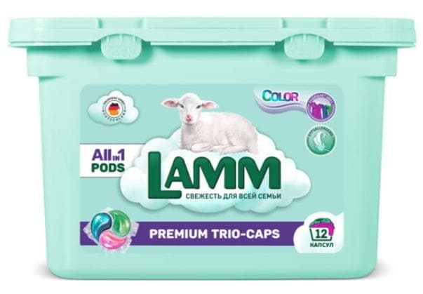 Капсулы для стирки LAMM "COLOR"