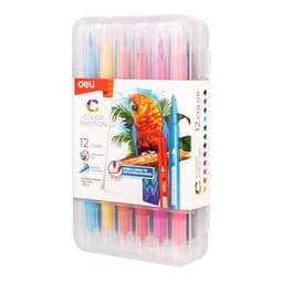 Фломастеры Deli «Color Emotion» 12 цветов,