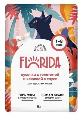 Florida, паучи для кошек