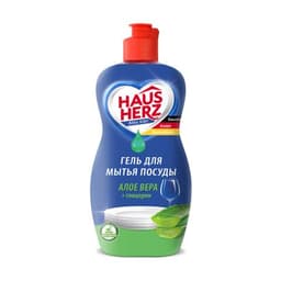 Гель для мытья посуды HausHerz Алоэ Вера+Глицерин