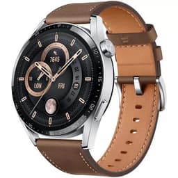 Смарт-часы HUAWEI GT 3 Stainless Steel / Brown