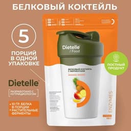 Dietelle протеиновый коктейль "Ананас-Манго"