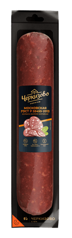 Варено-копченая колбаса Московская гост Премиум