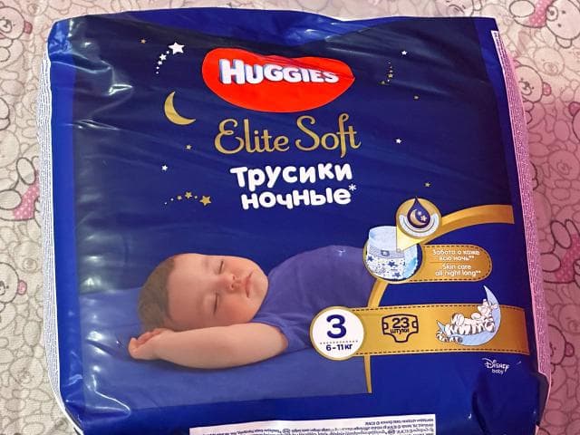 Huggies Elite Soft ночные