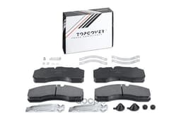 Колодки тормозные передние TopCover T0298-6001