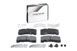 Колодки тормозные передние TopCover T0298-8002
