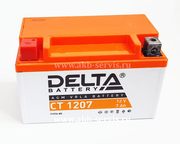 Аккумулятор Delta CT 1207