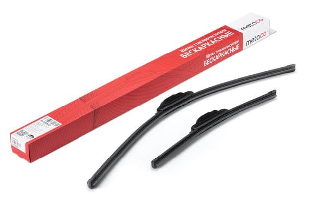 Щетки стеклоочистителя бескаркасные Metaco F650400