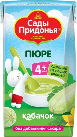 Детское пюре "Сады Придонья" - Кабачок