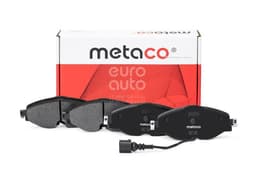Колодки тормозные передние Metaco 3000-082