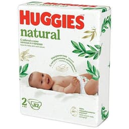 Подгузники Huggies Natural Для Новорожденных