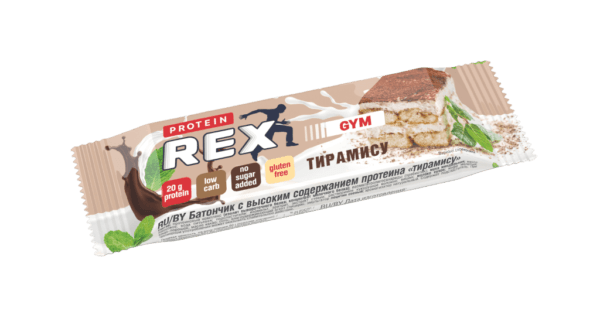 Протеиновый батончик ProteinRex GYM тирамису