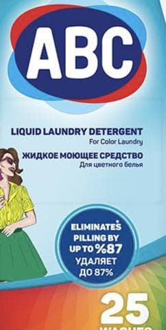 Гель для стирки ABC color, 1,5 л