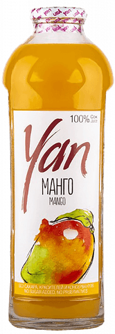 Сок Yan манго, 0.93 л