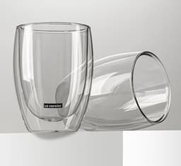 Набор из 2-х стаканов с двойными стенками Lecafeier 350 ml
