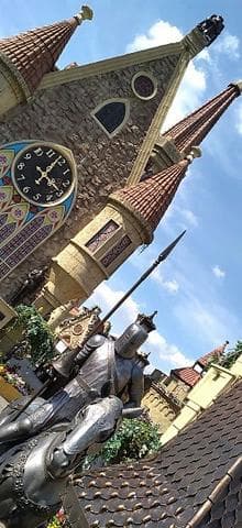 Средневековый замок на Новокосино, Москва, Россия