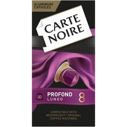 Кофе в капсулах Carte Noire Profond Lungo 8