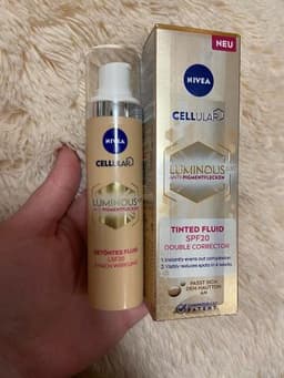 Тональный крем-флюид Nivea Luminous630 против пигментации