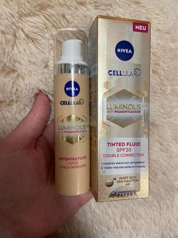 Тональный крем-флюид Nivea Luminous630 против пигментации