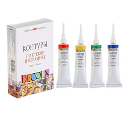 Контур по стеклу и керамике