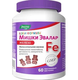 Бэби Формула Мишки Железо Эвалар