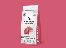 Bowl wow корм для щенков с брусникой