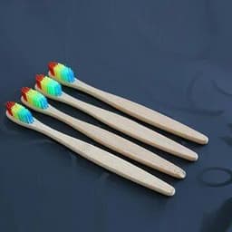 Зубная щетка Aliexpress Colorful Bamboo Toothbrush