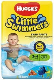Подгузники-трусики Huggies Little Swimmers для пла