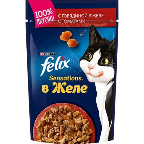 Felix Sensations в желе