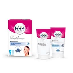 Veet MINIMA Набор Для депиляции для чувствительной кожи для лица
