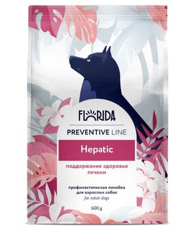 Florida сухой корм для собак Hepatic