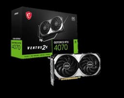 Видеокарта MSI GeForce RTX 4070 Ti VENTUS 2X12GOC 12GB