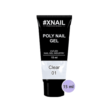 Полигель для наращивания ногтей XNail Professional
