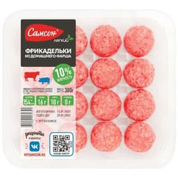 Фрикадельки из домашнего фарша Самсон