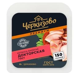 Докторская колбаса «Черкизово» нарезка