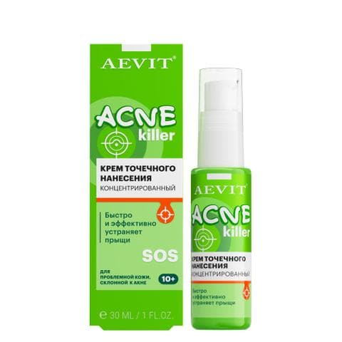 Аевит Acnekiller концентрированный крем точечного