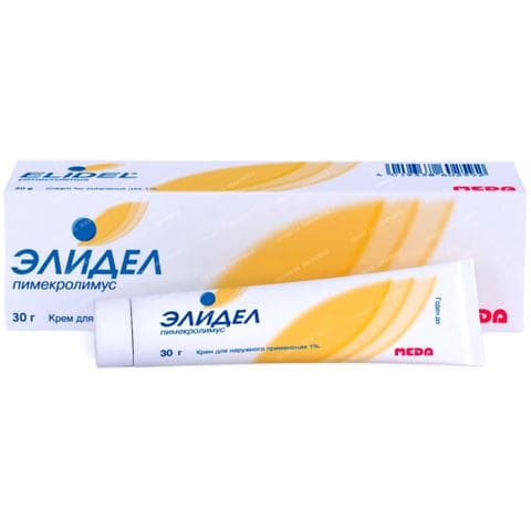 Мазь от экземы Элидел